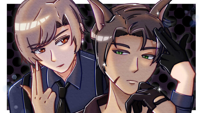 OC - Vex & Samir Idol AU