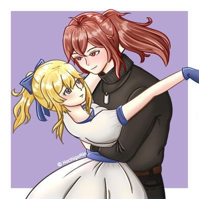 Genshin Impact - Diluc x Jean